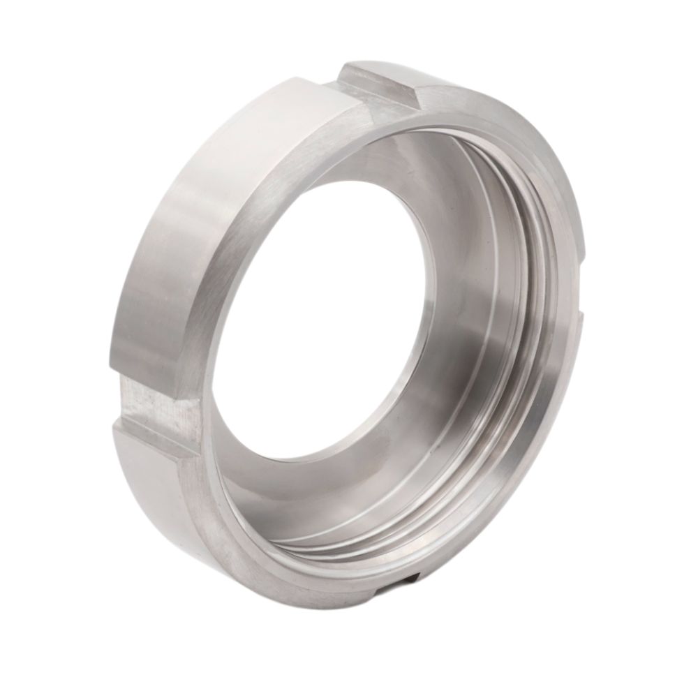 Wartelmoer voor DIN-kijkglas, gemaakt van roestvrij staal AISI 316. Geschikt voor zowel levensmiddelen als farmaceutische producten. Bestel vandaag nog eenvoudig via onze webshop!