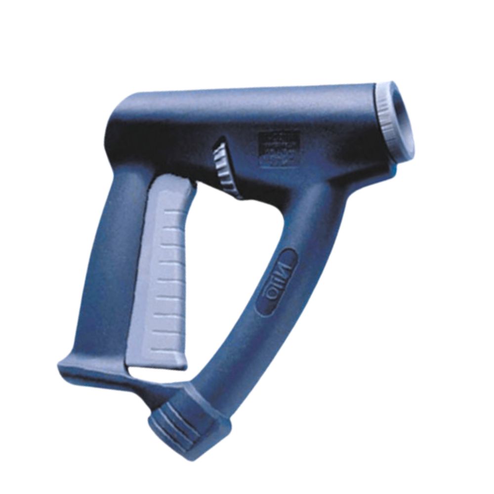 Nito II-industriepistool met 3/4” binnendr., instelbare straal & vergrendelbare trekker. Max. 25 bar/+90 °C. Voor spoelen % het aanbrengen van zeep. Bestel nu!