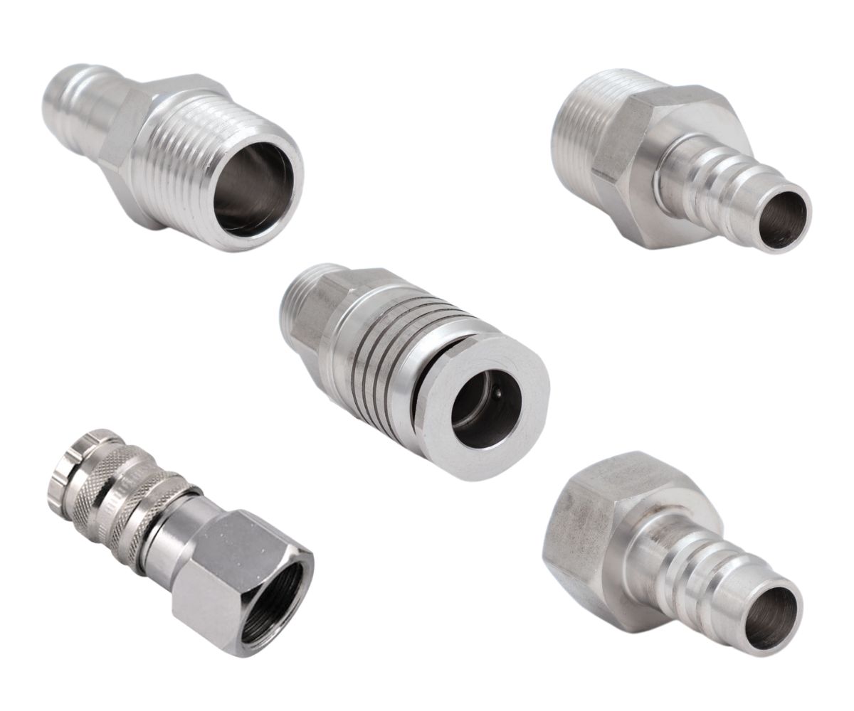 Uitgebreid assortiment robuuste veiligheidskoppelingen van hoge kwaliteit. Geschikt voor vaste installaties of perslucht. Bekijk hier het assortiment!