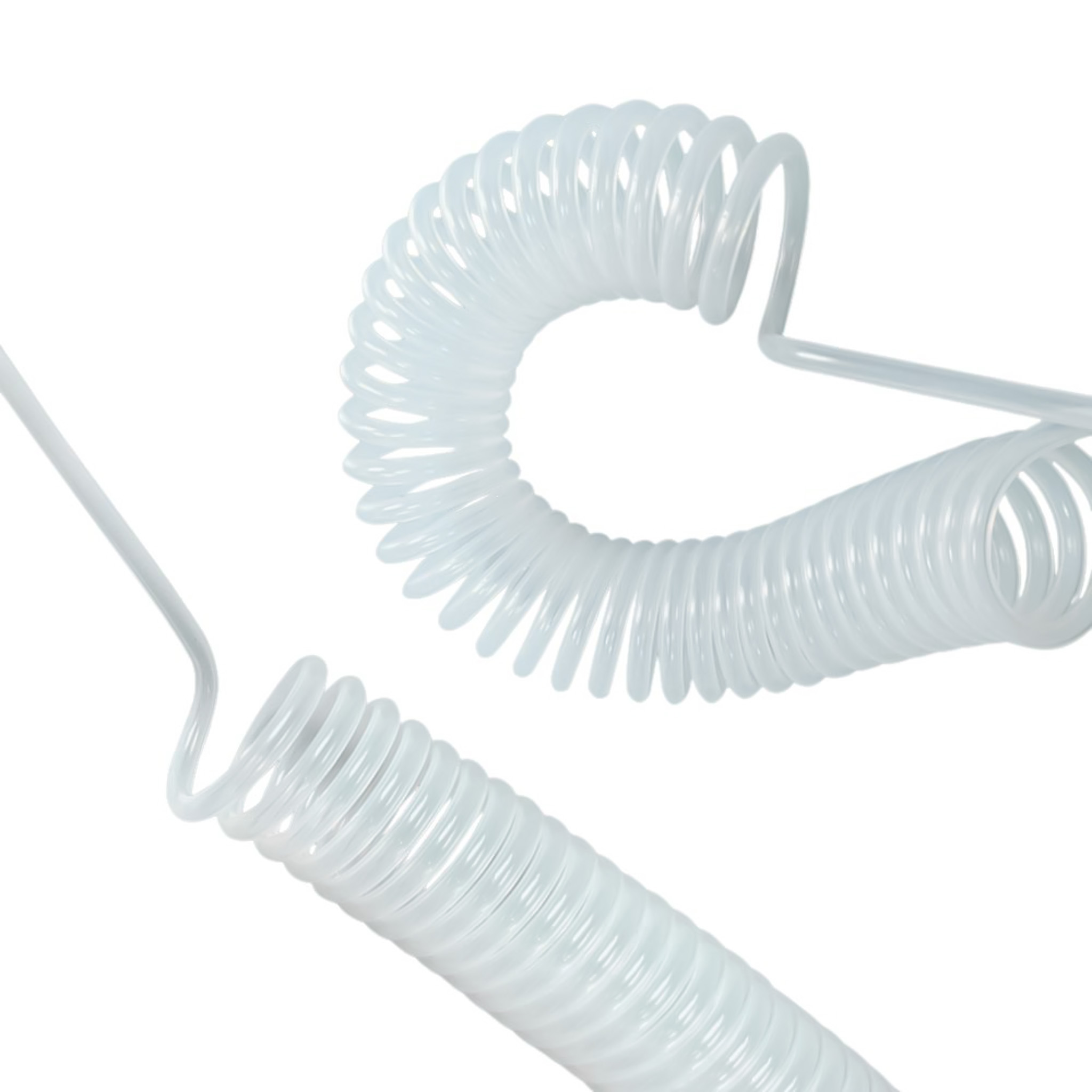 Zeer temperatuurbestendige teflonbuis met spiraalvormig ontwerp. Voor de farmaceutische industrie en veeleisende toepassingen. FDA-goedgekeurd. Bestel hier!