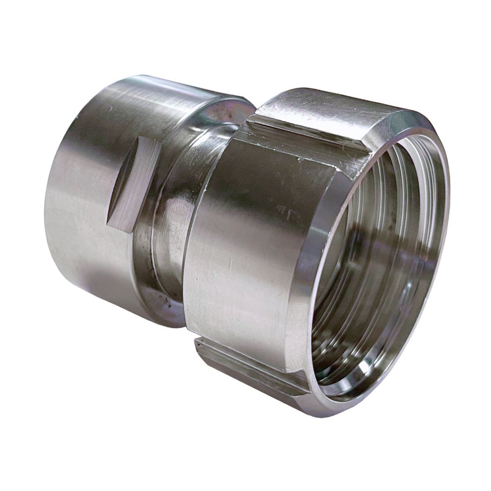 Hoogwaardige RVS IBC-adapter (AISI 316L), van SAV-mof voor BSP-mof. Eenvoudig te hanteren en aan te sluiten op buisdraad. Bestel hier via de webshop!