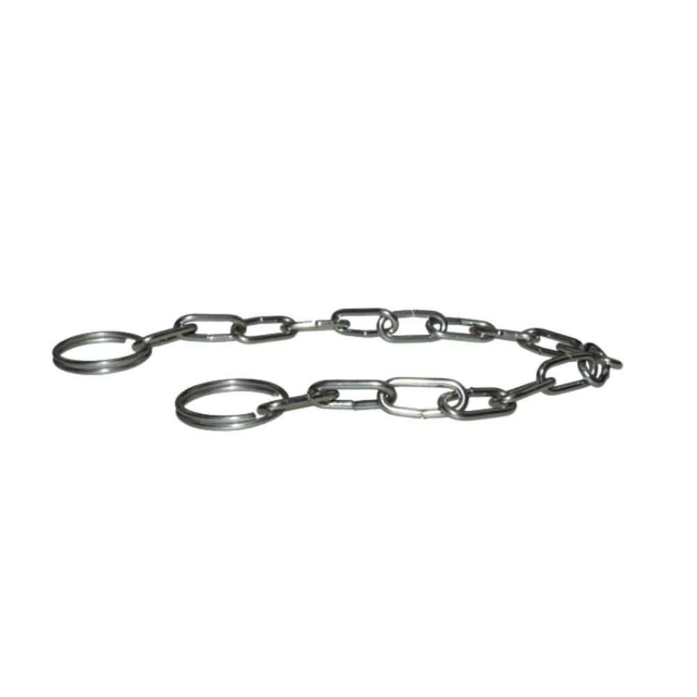 GEKA-beveiligingsketting voor afsluitkap. Gemaakt van roestvrij staal. 300 mm. Wordt geleverd met twee splitringen voor eenvoudige montage. Bestel vandaag nog online via onze webshop!