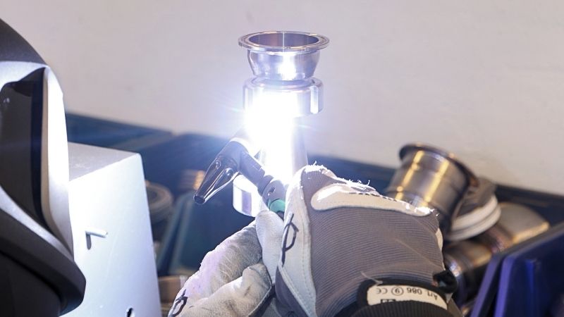  lassen op de assemblagewerkplaats