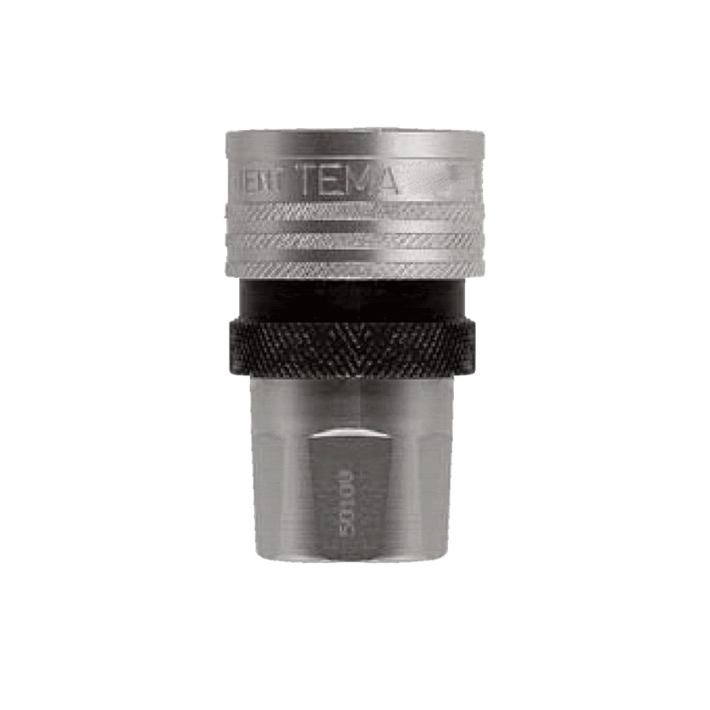 Roestvrijstalen hogedrukkoppeling voor vloeistoffen, inclusief Viton-pakking. Compatibel met KEW. ISO 7241/2-2000. Bestand tegen 300 bar en -25 °C tot +200 °C. Bestel vandaag nog!
