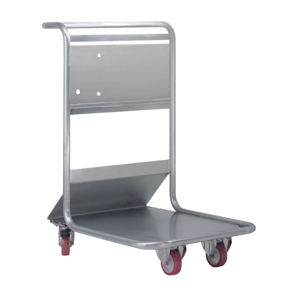 De RVS VP200 SA-trolley is ideaal voor het snel en veilig verplaatsen van apparatuur en materialen. Duurzaam voor dagelijks industrieel gebruik. Bestel hier!