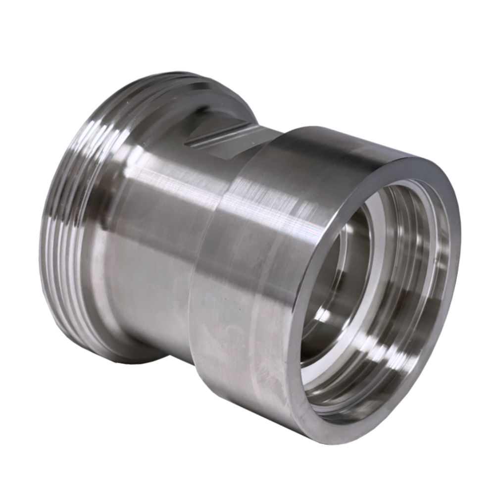 Hoogkwalitatieve roestvrijstalen IBC-adapter (AISI 316L), van SAV-mof voor DN-nippel. Eenvoudig in gebruik en aan te sluiten. Bestel hier via de webshop!