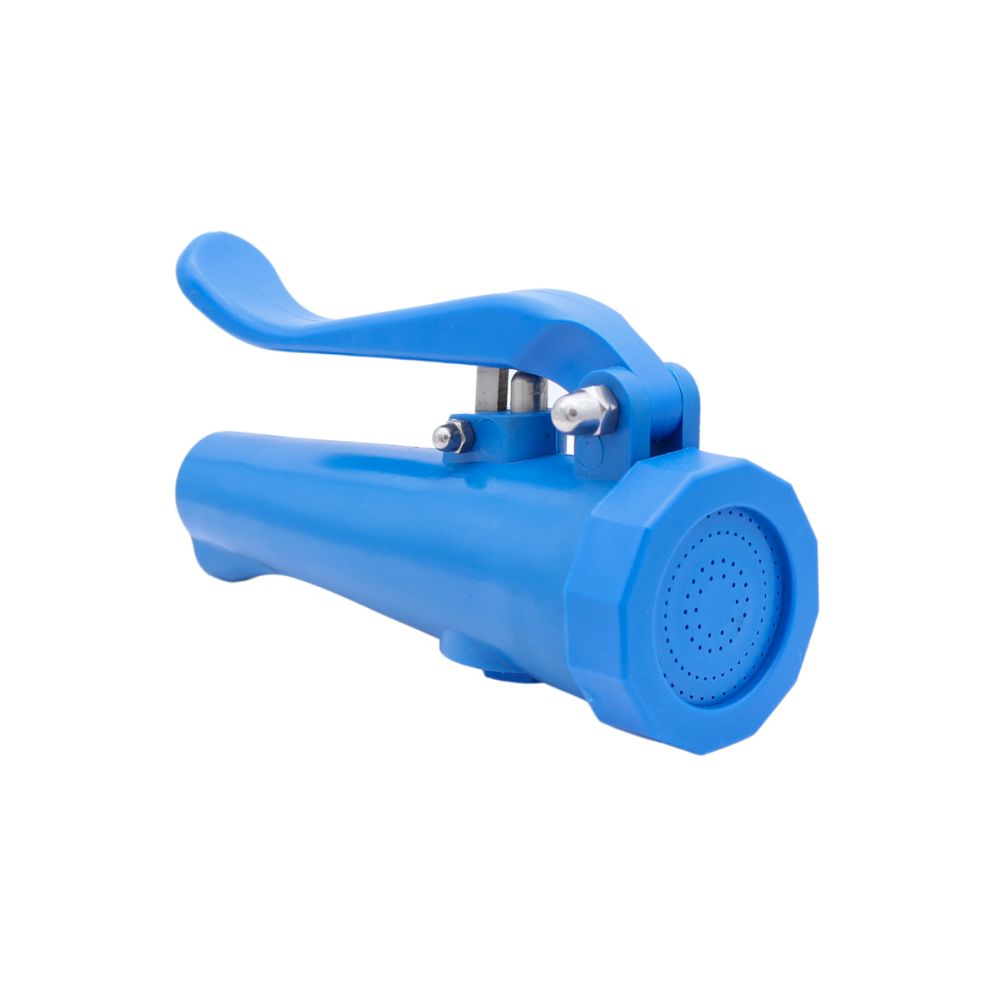 Spuitpistool, "flessenspuit", blauw