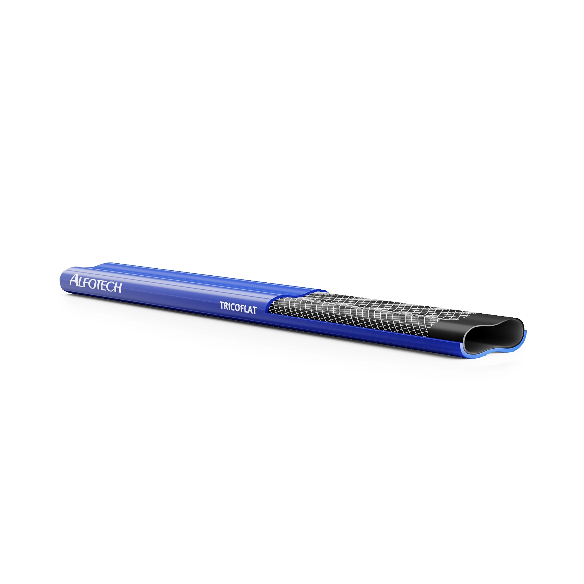 Tricoflat PVC-slang: robuust, gemakkelijk te reinigen en temperatuurbestendig tot +60 °C. Perfect voor professioneel watertransport. Bestel hier!