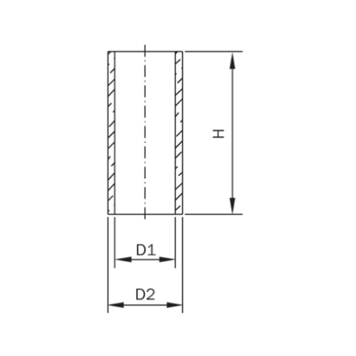 Glas, borosilicaat voor in-line kijkglas