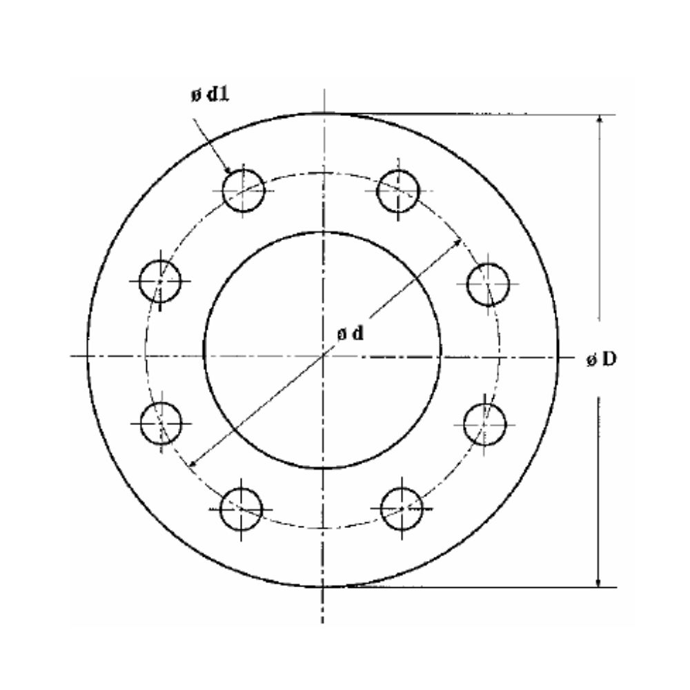 Storz-koppelingsadapter, flens, roestvrij