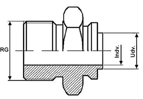 Lasfitting, BSP-nippel