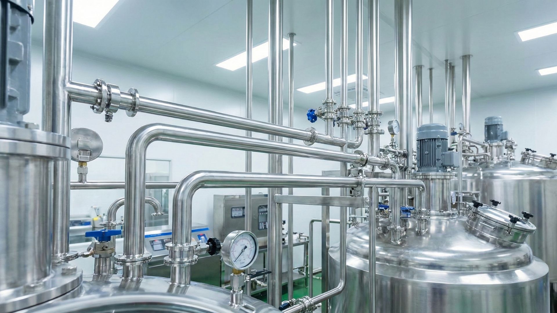 leidingsysteem in de farmaceutische industrie