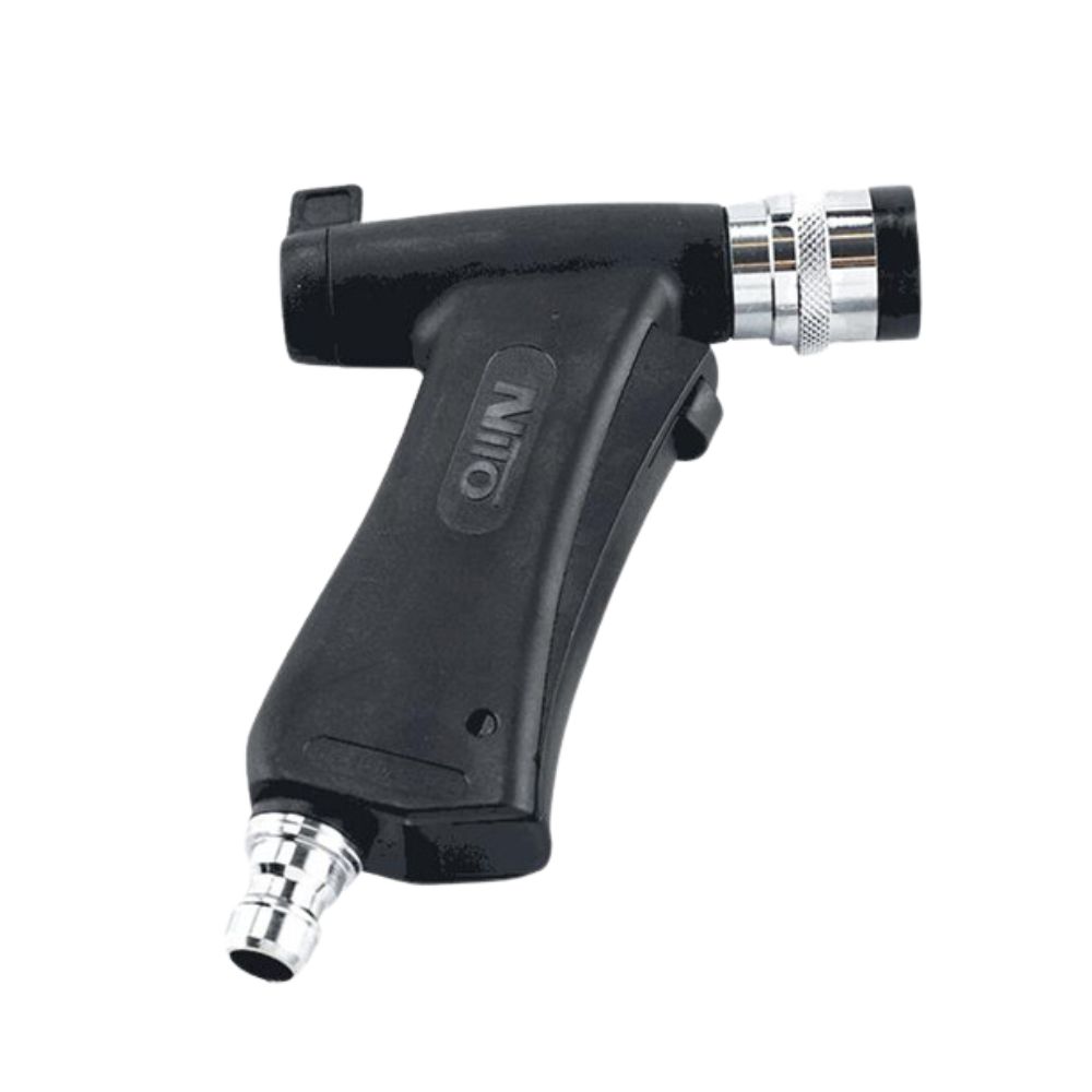 Slijtvast spuitpistool met EPDM-pakking. Bestand tegen 4 bar en +40 °C. Met traploze regeling en 1/2” aansluiting. Voor lichte reinigingsklussen. Bestel hier!
