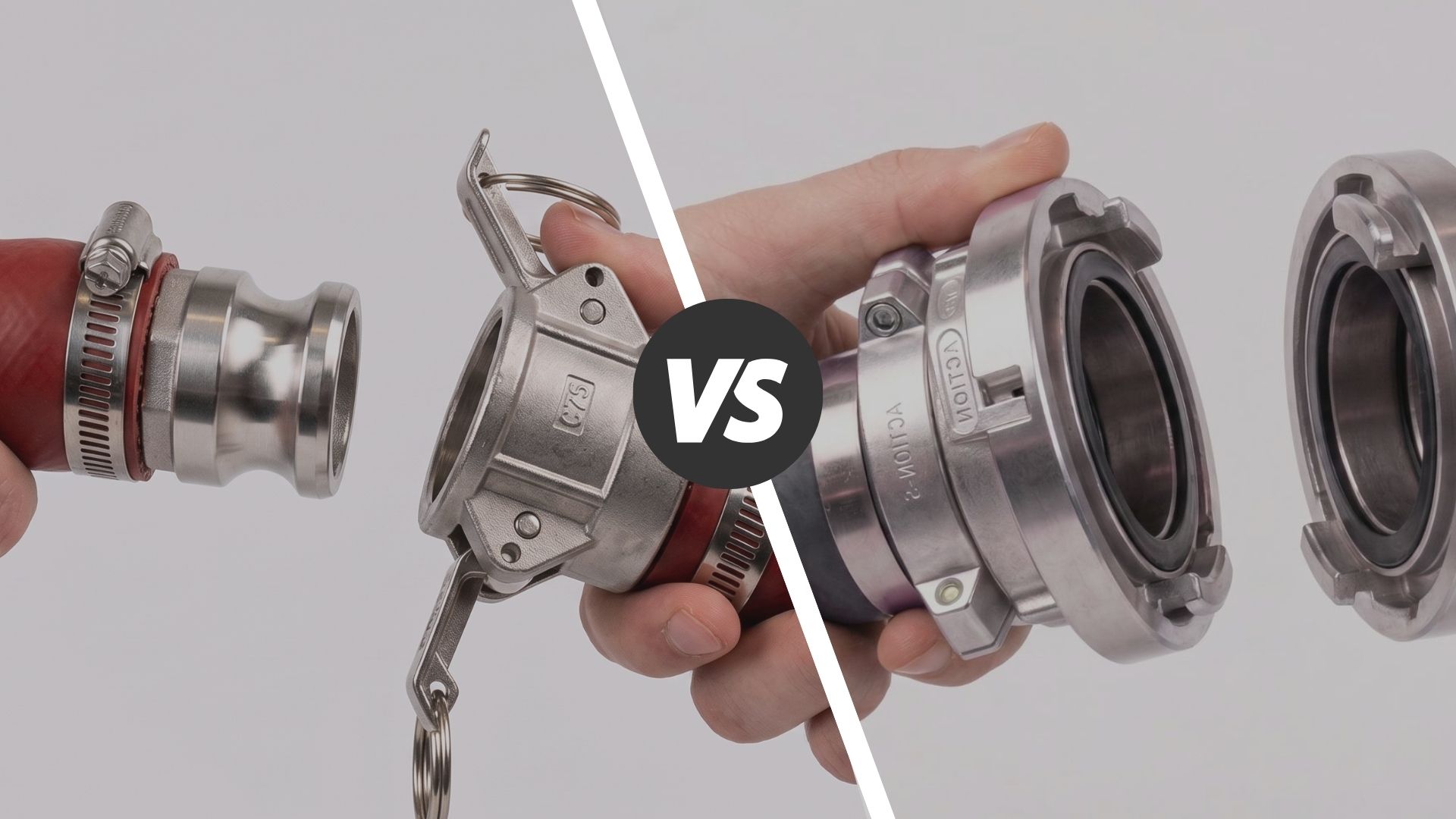 Minigids: De wereld van de snelkoppelingen – Camlock vs. Storz