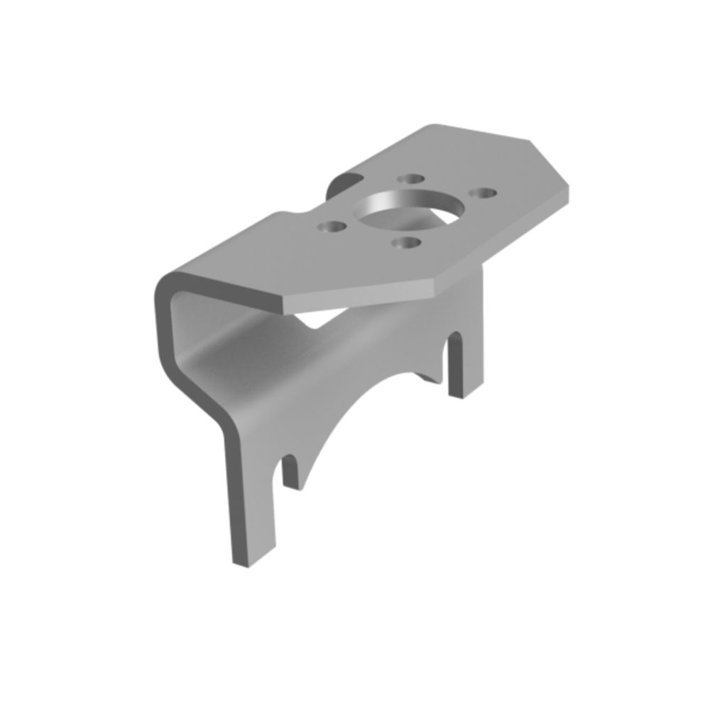RVS montagebeugel (AISI 304L) voor een veilige en stabiele bevestiging van de pneumatische AWH-actuator. Ideaal voor de voedingsmiddelenindustrie. Bestel hier!