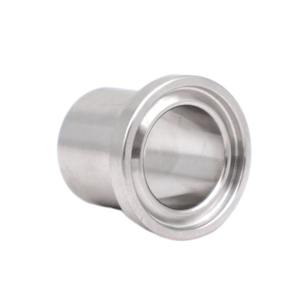 Duurzame Mini-Clamp-kraag van roestvrij staal voor de montage van voedingsmiddelenfittingen. Ideaal voor procesomgevingen met hoge hygiëne-eisen. Koop vandaag nog online.