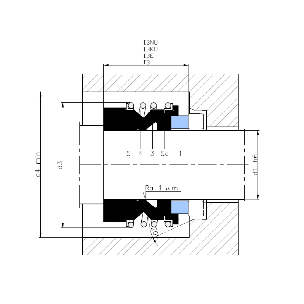 MG 1-asafdichting
