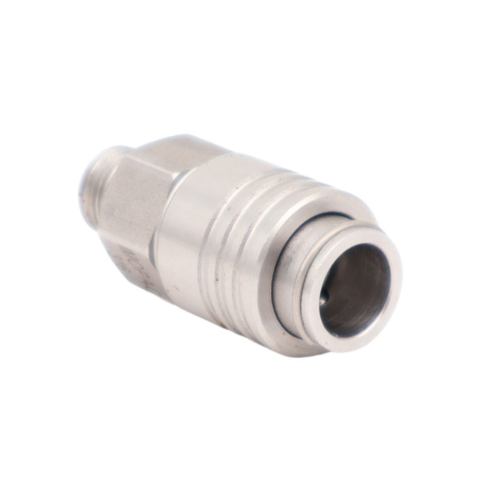 Roestvrijstalen AG MINI-koppeling met nippel, inclusief pakking van nitrilrubber. Geschikt voor onder andere het aansluiten van slangen met kleinere diameters. Bestel vandaag nog!