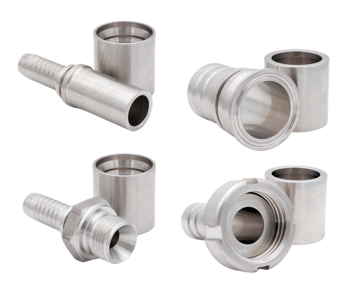 In ons assortiment vind je diverse hoogwaardige RVS perskoppelingen. Geschikt voor gegolfde PTFE-slangen met RVS vlechtwerk en siliconen. Ontdek het hier!