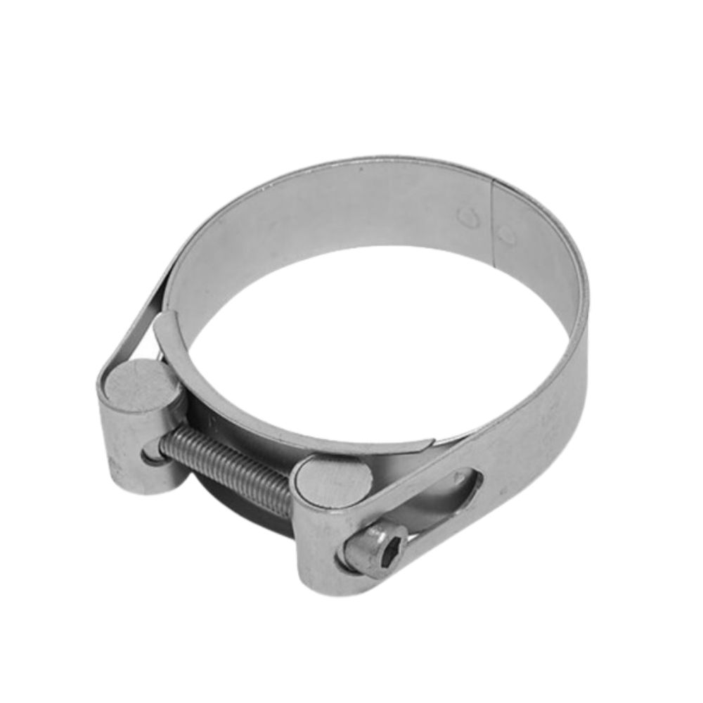 Onze roestvrijstalen Pari Clamp-slangklem, 20 mm, 1 bout, wordt gebruikt voor het aanspannen bij de montage van slangaansluitingen op slangen. Bestel hier!