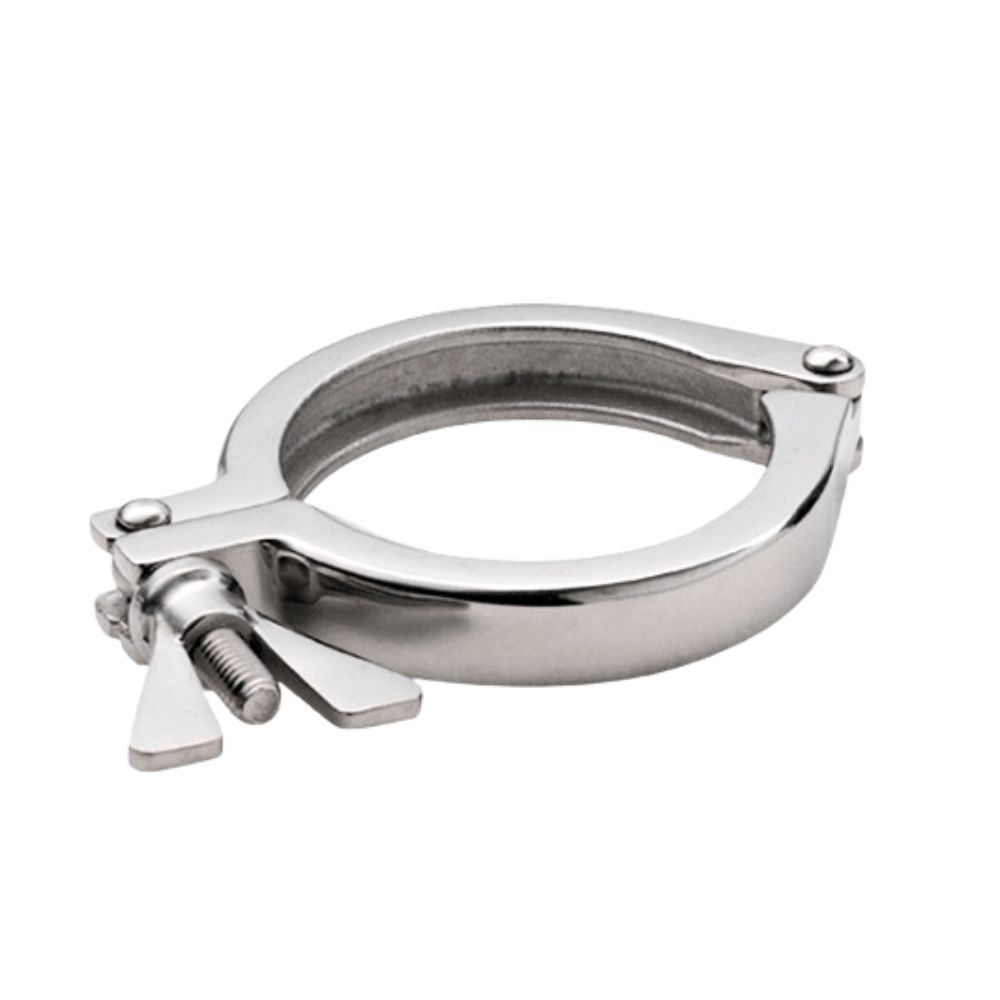 Duurzame DIN-Clamp-spanring voor hygiënisch gebruik in de voedingsmiddelenindustrie. Ontworpen voor eenvoudige montage en een lange levensduur. Bestel nu!
