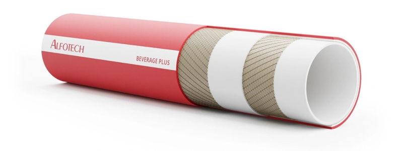 3D-weergave van de Beverage Plus-slang