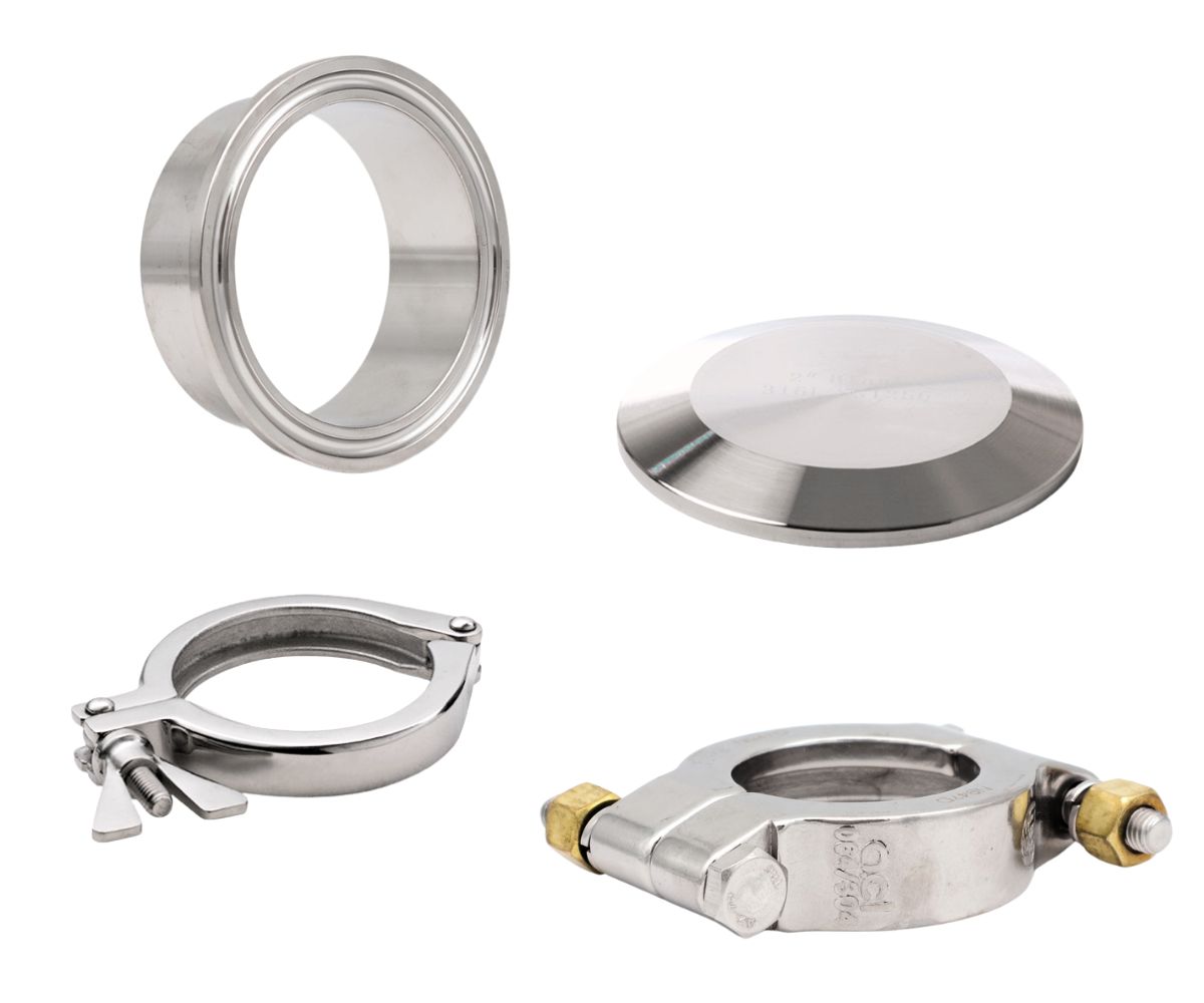 DIN Clamp-koppelstukken