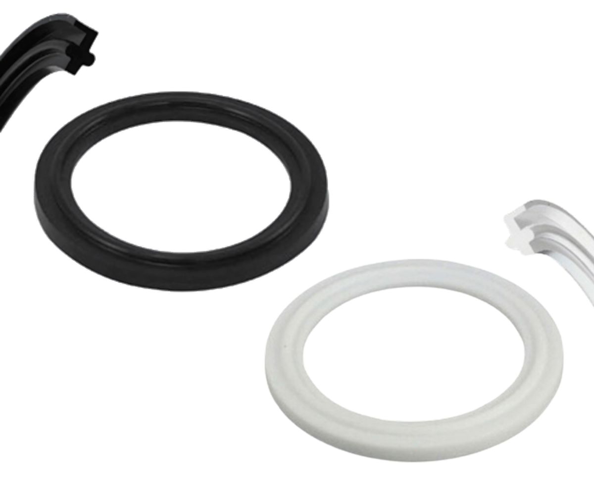 Onze DIN Clamp-koppelingspakkingen met lip voor hoogwaardige zuivelleidingkoppelingen. Leverbaar in NBR, EPDM, Viton en PTFE. FDA/USP/goedgekeurd. Bekijk meer!