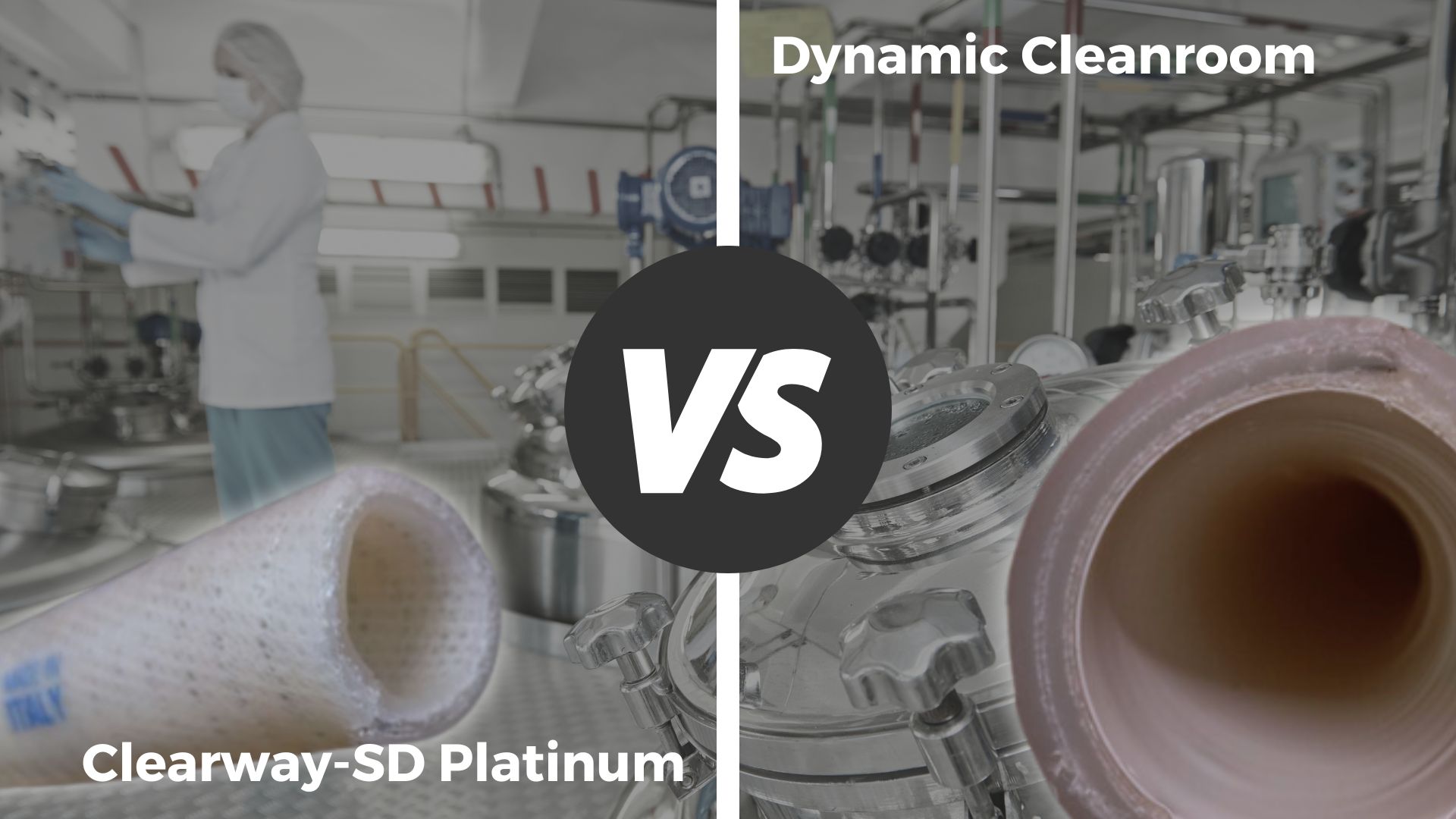 Pharma-showdown: Clearway vs. Cleanroom