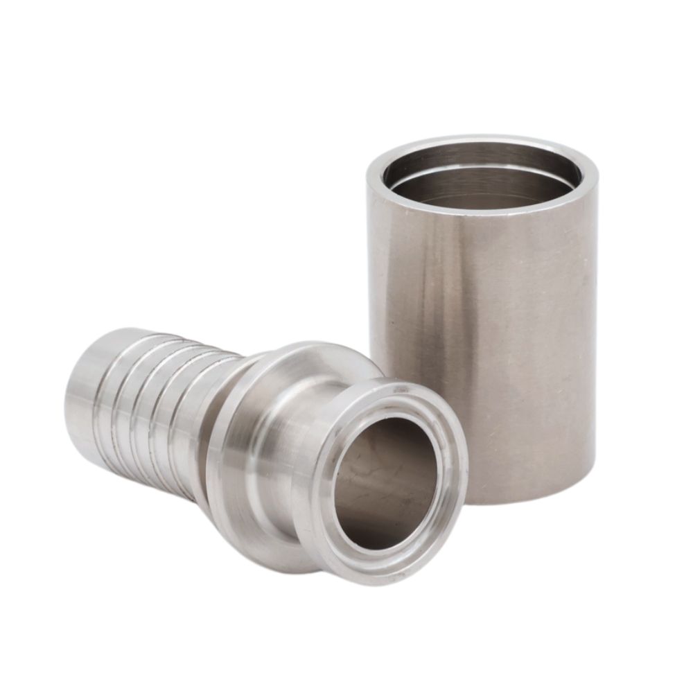 Onze hoogwaardige RVS Mini Clamp-kraag is geschikt voor chemische toepassingen en hoge temperaturen. Bestaat uit aansluitstuk en pershuls. Bestel hier!
