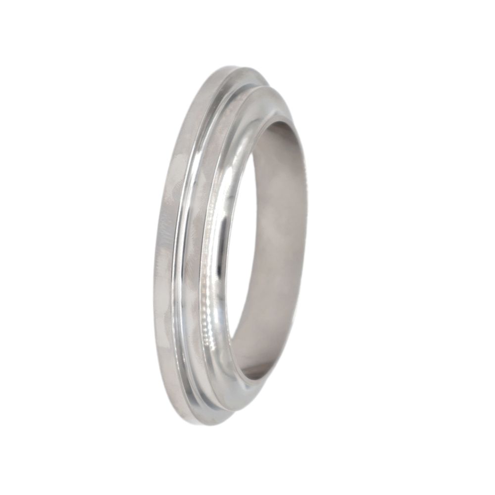 DS-laskraag met oppervlakteruwheid aan de binnenkant van R 0,8 µm en voorzien van een batchnummer. Ontworpen met een kraag voor het aanlassen op zuivelbuizen. Koop online!