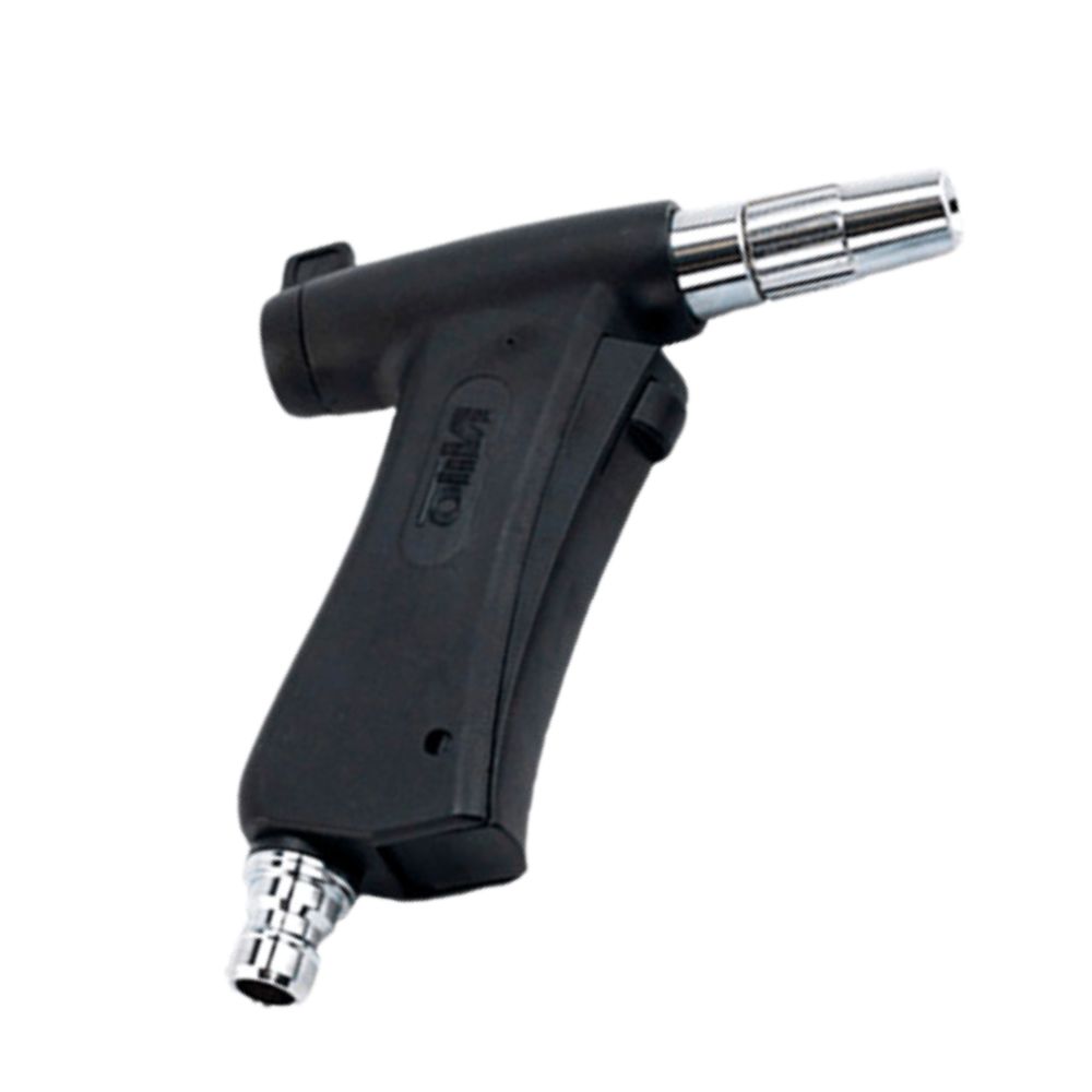 Verstelbaar Nito spuitpistool met 1/2" koppelingsnippel. Traploze straal (0-60°). Gemaakt van messing & RVS. Bestand tegen 4 bar en +40 °C. Bestel hier!