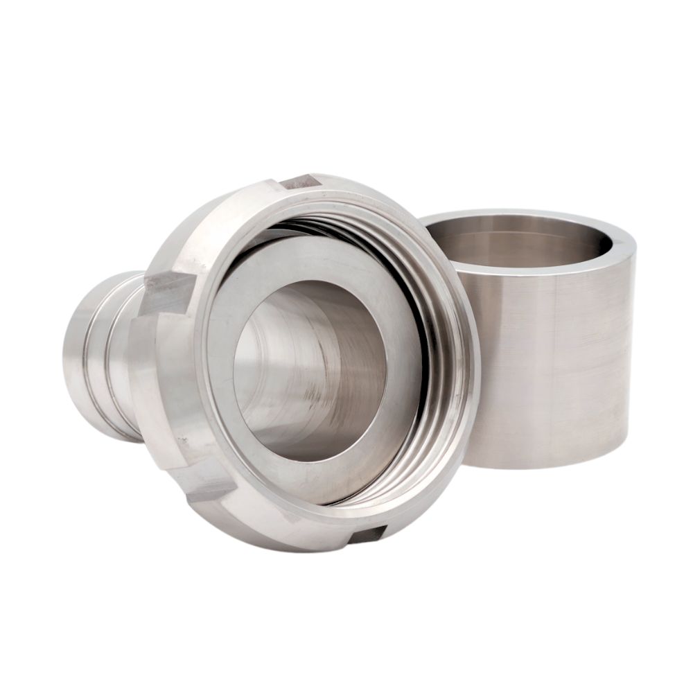 De SMS-wartelmoer zijn gemaakt van roestvrij staal van hoge kwaliteit. Geschikt voor aansluitingen van 25.0 mm tot 102.0 mm. Bestel via onze webshop!
