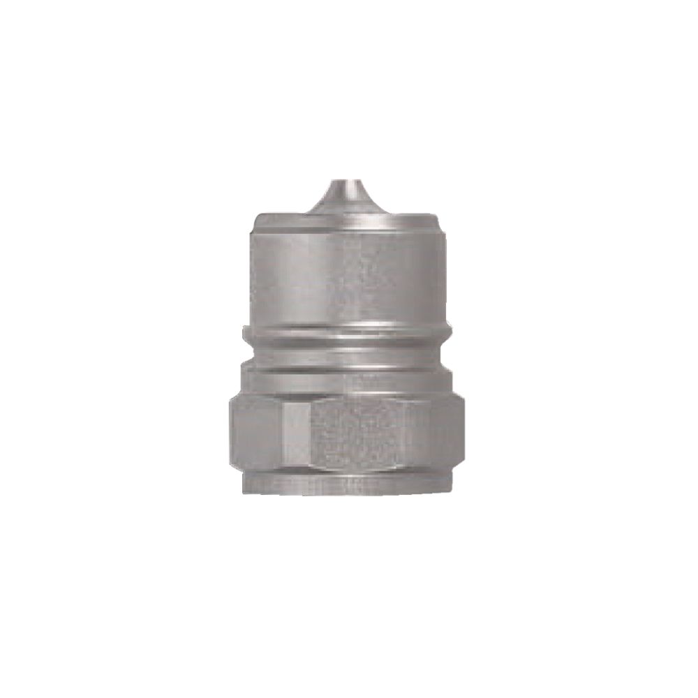 Roestvrijstalen hogedrukkoppelingsnippel voor vloeistoffen, inclusief Viton-pakking. KEW-compatibel. ISO 7241/2-2000. Bestand tegen 300 bar en tot +200 °C. Bestel vandaag nog!